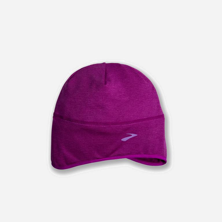 Brooks Notch Thermal Beanie Løpehette Dame Nettbutikk - Magenta - Norge (OHL230697)